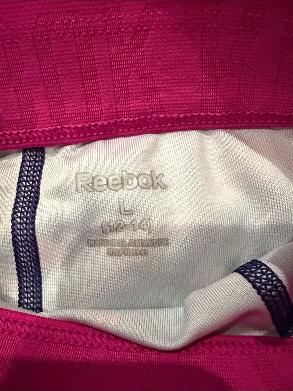Reebok Girls' Vibrant Blue and Pink Rashguard Set